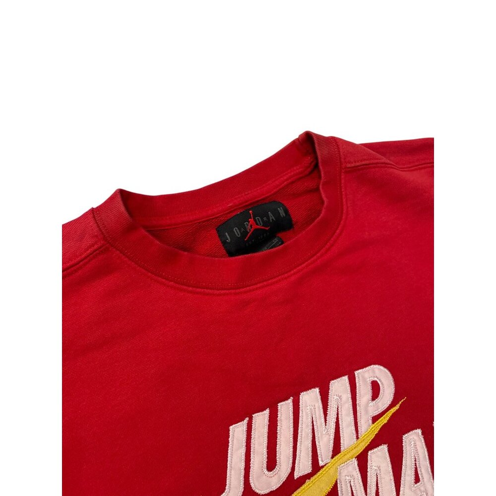 Nike Jordan Jumpman mens Red pullover Sweatshirt size XL SKU 9263 - Picture 8 of 14